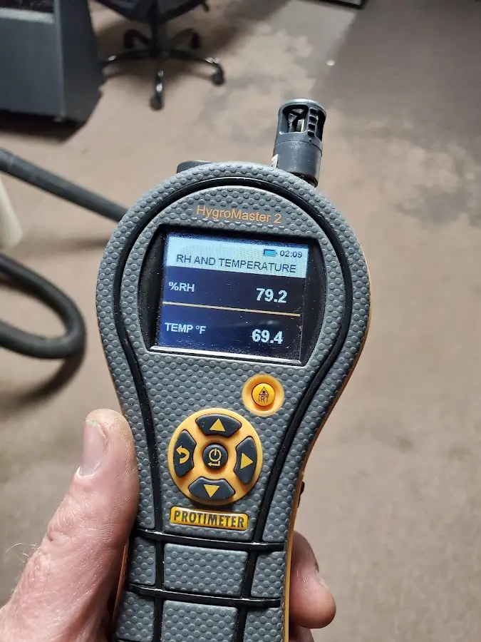 Moisture meter humidity assessment for Mold Remediation & Removal in Evans